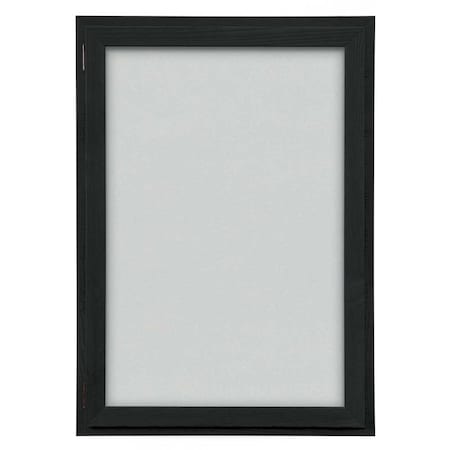 United Visual Products Outdoor Enclosed Combo Board, 72"x36", Black Frame/White Porc & Buff UVCB7236ODB-WHTPORC-BUFF